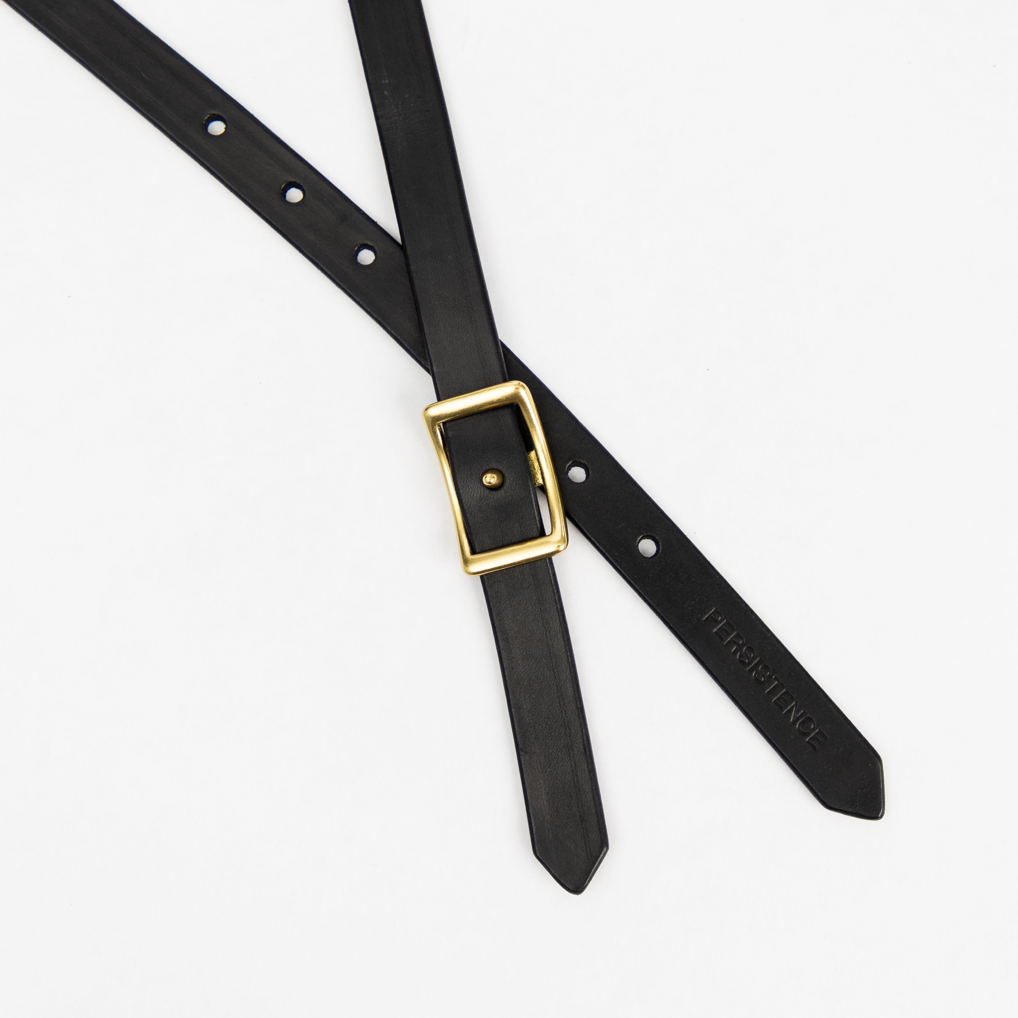Essential Capsule Belt Set | 3/4" wide | Black & Hazelnut
