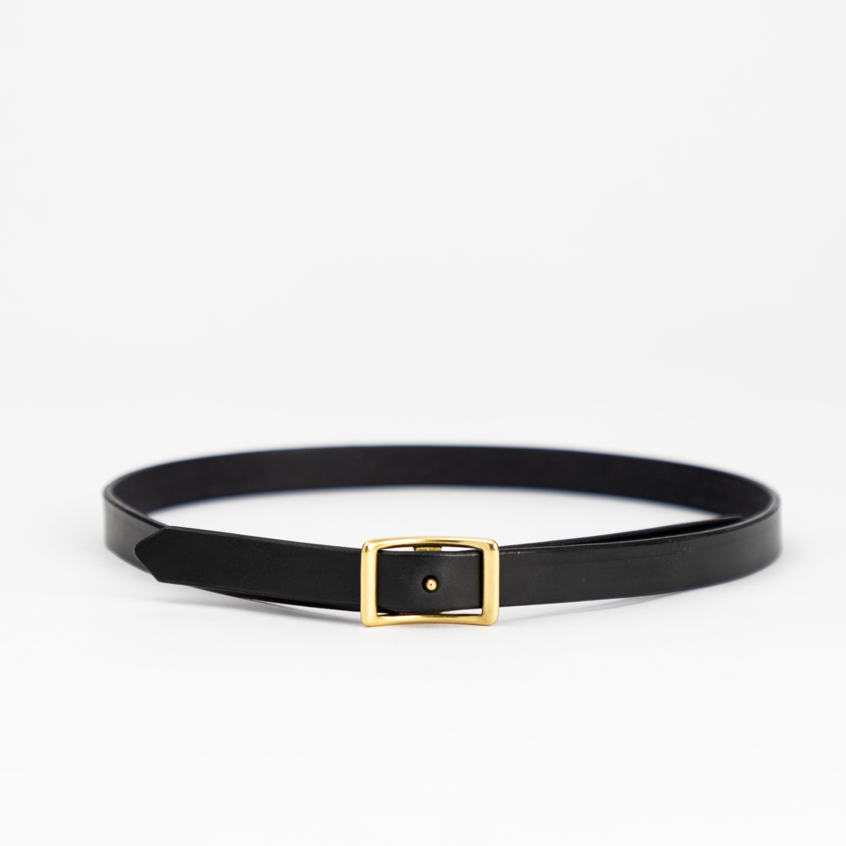 Essential Capsule Belt Set | 3/4" wide | Black & Hazelnut