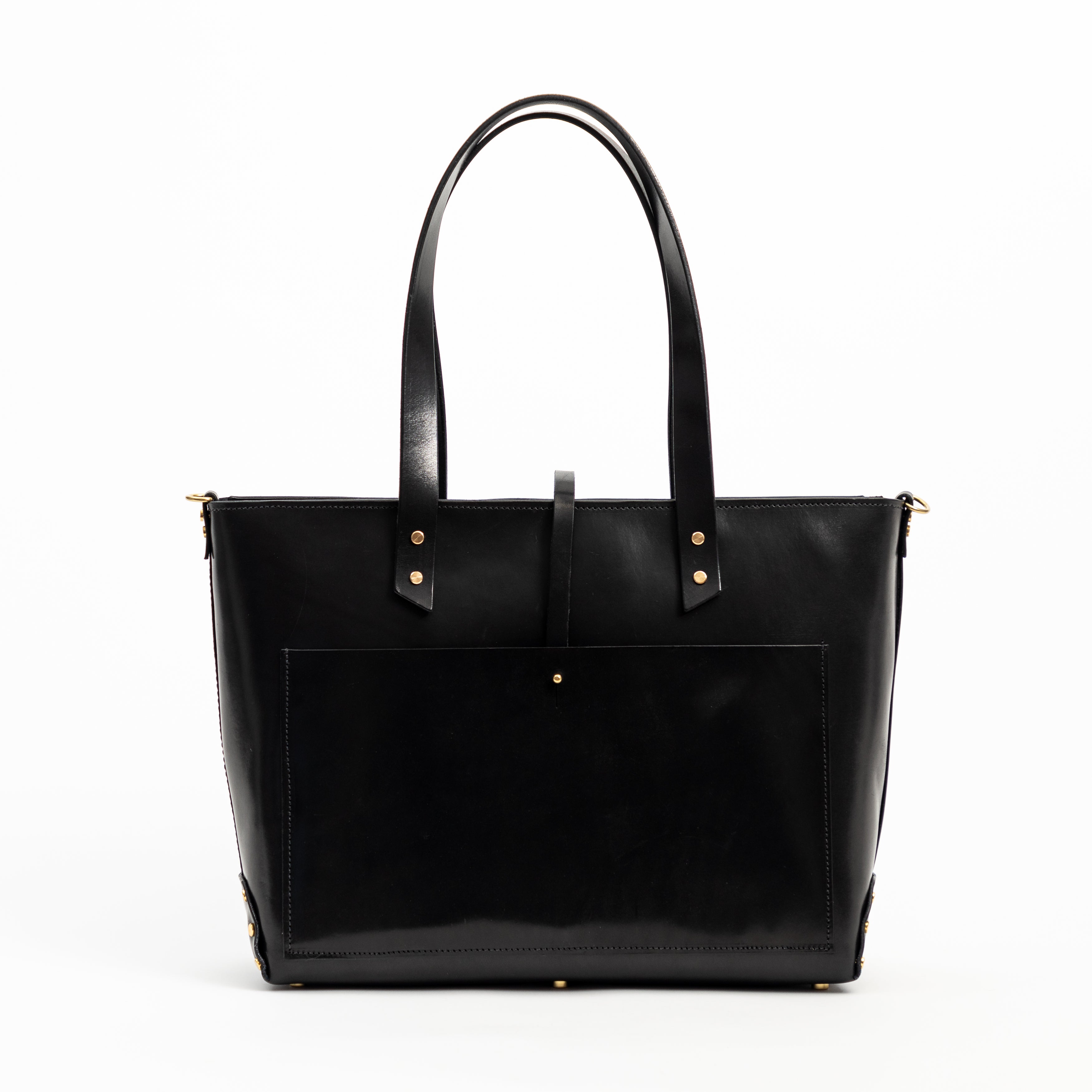 East West Zip Tote Large | Black