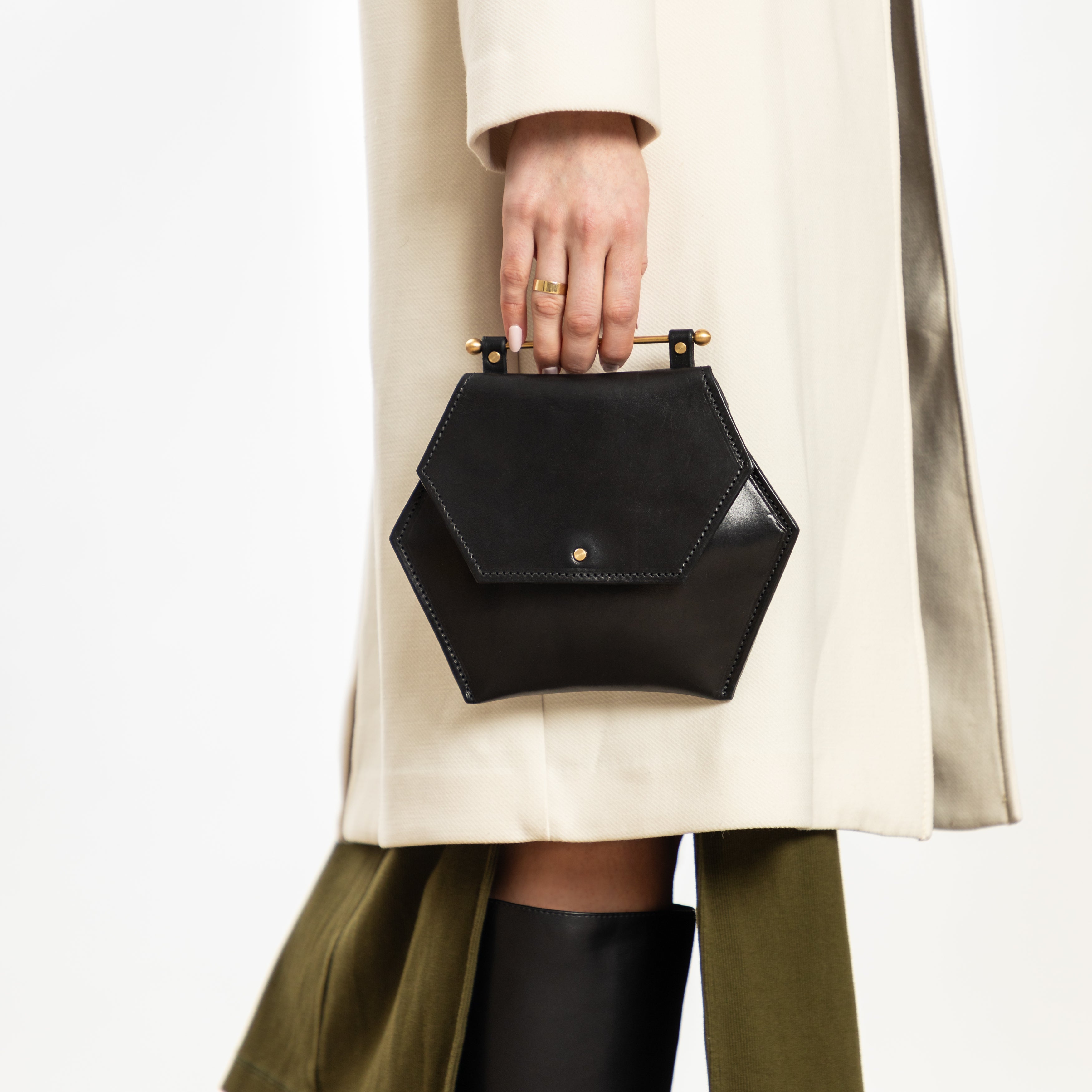 Honeycomb Bag Small | Black