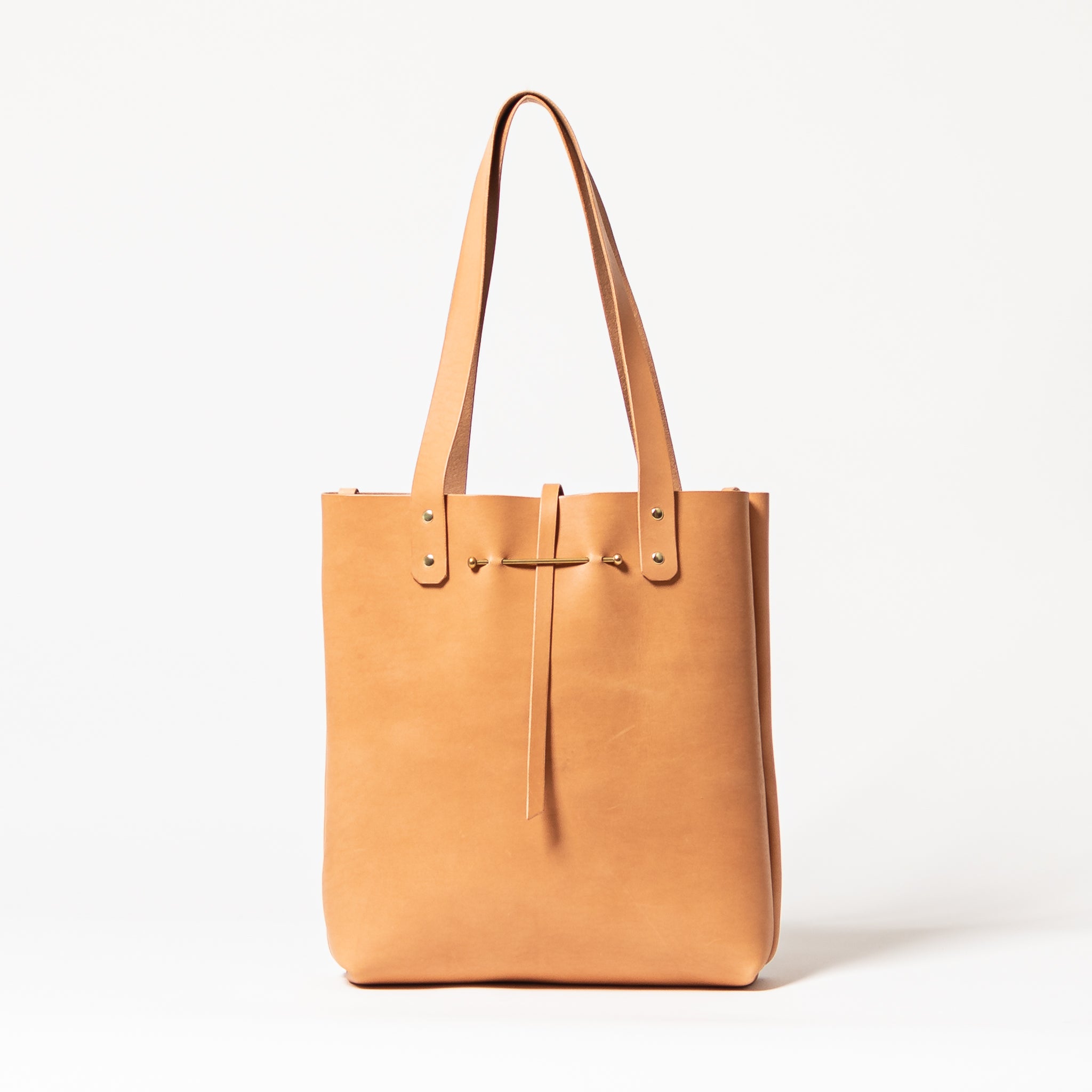 North South Tote Small | Natural