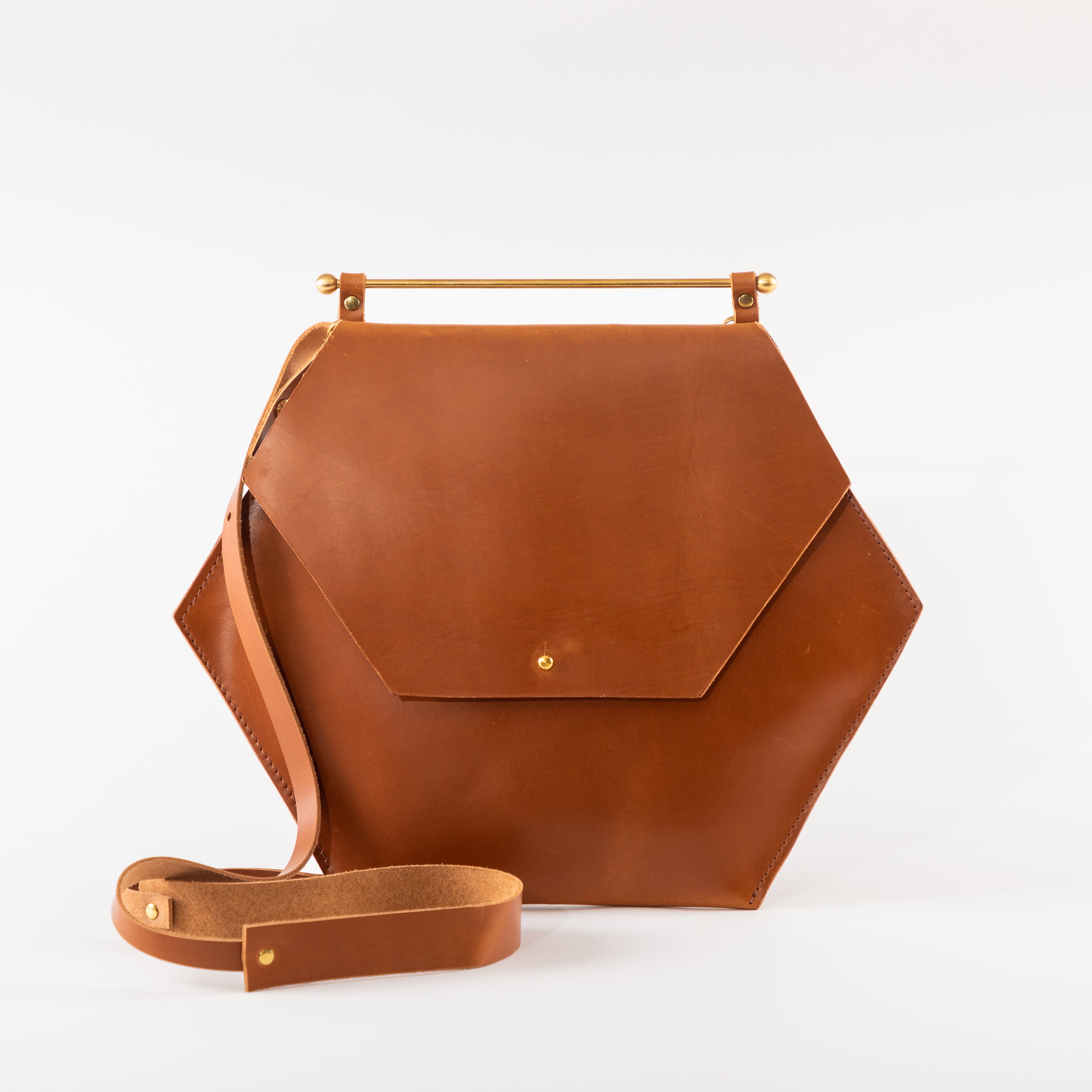 Sixes Bag Large | Cognac