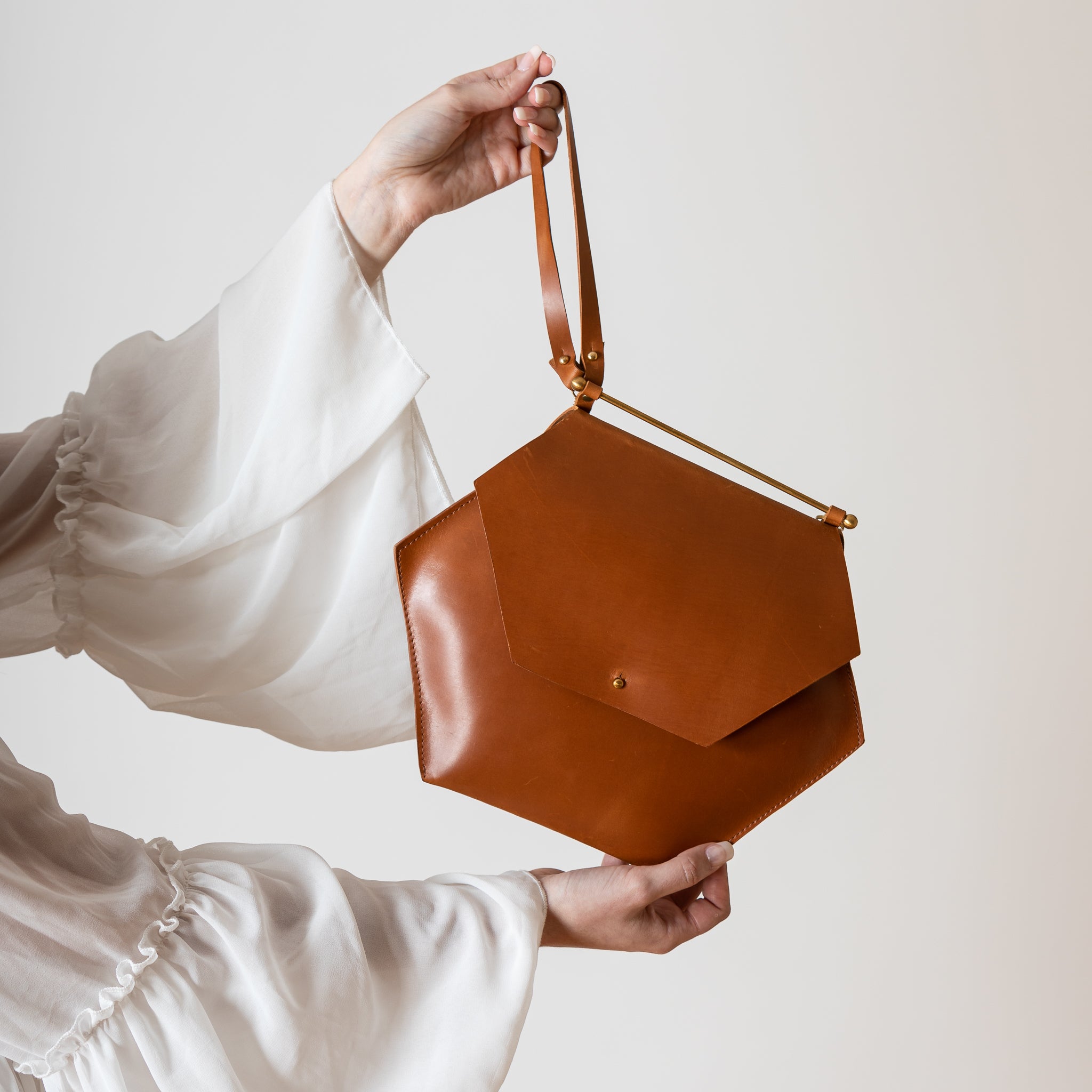 Sixes Bag Large | Cognac