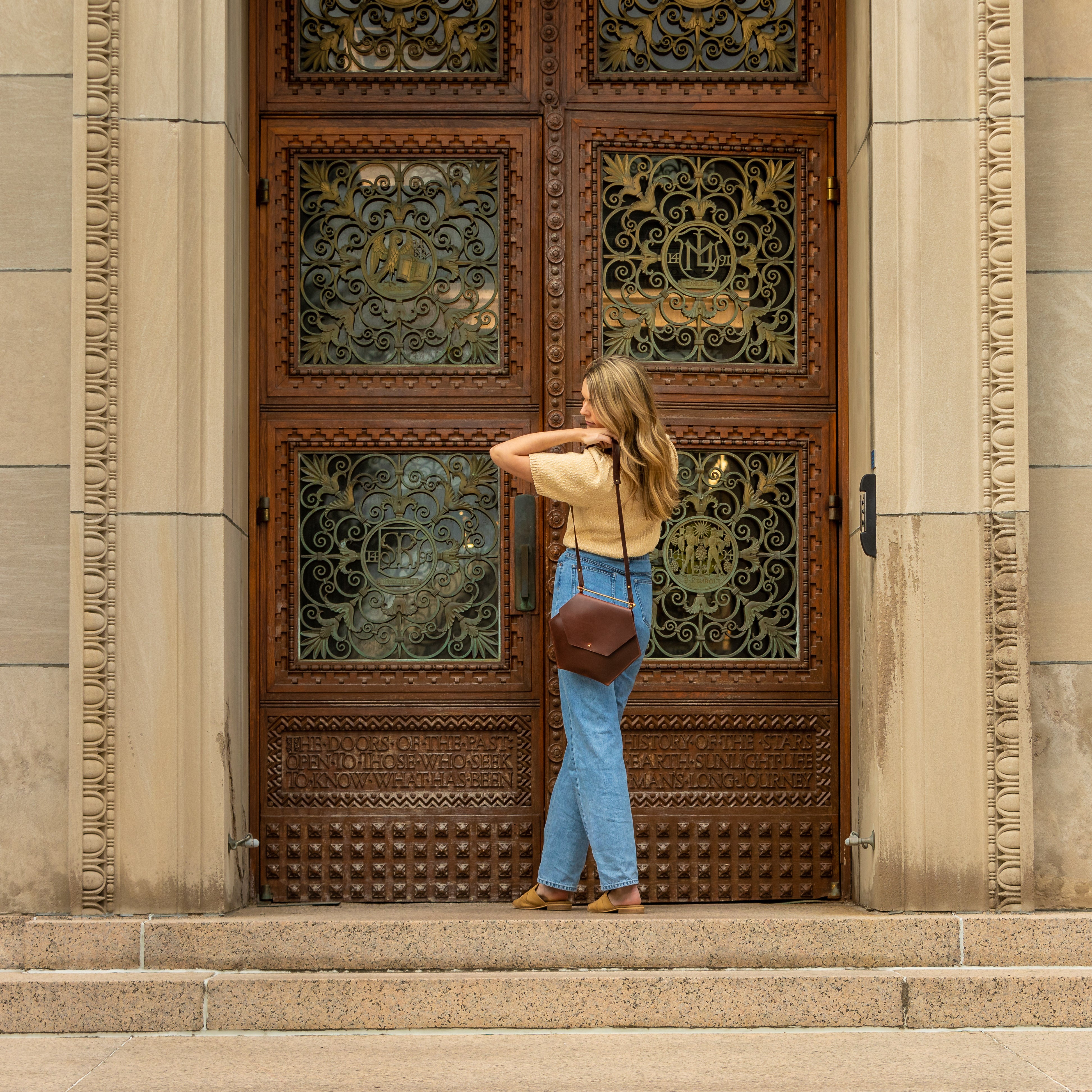 Sixes Bag Large | Mahogany