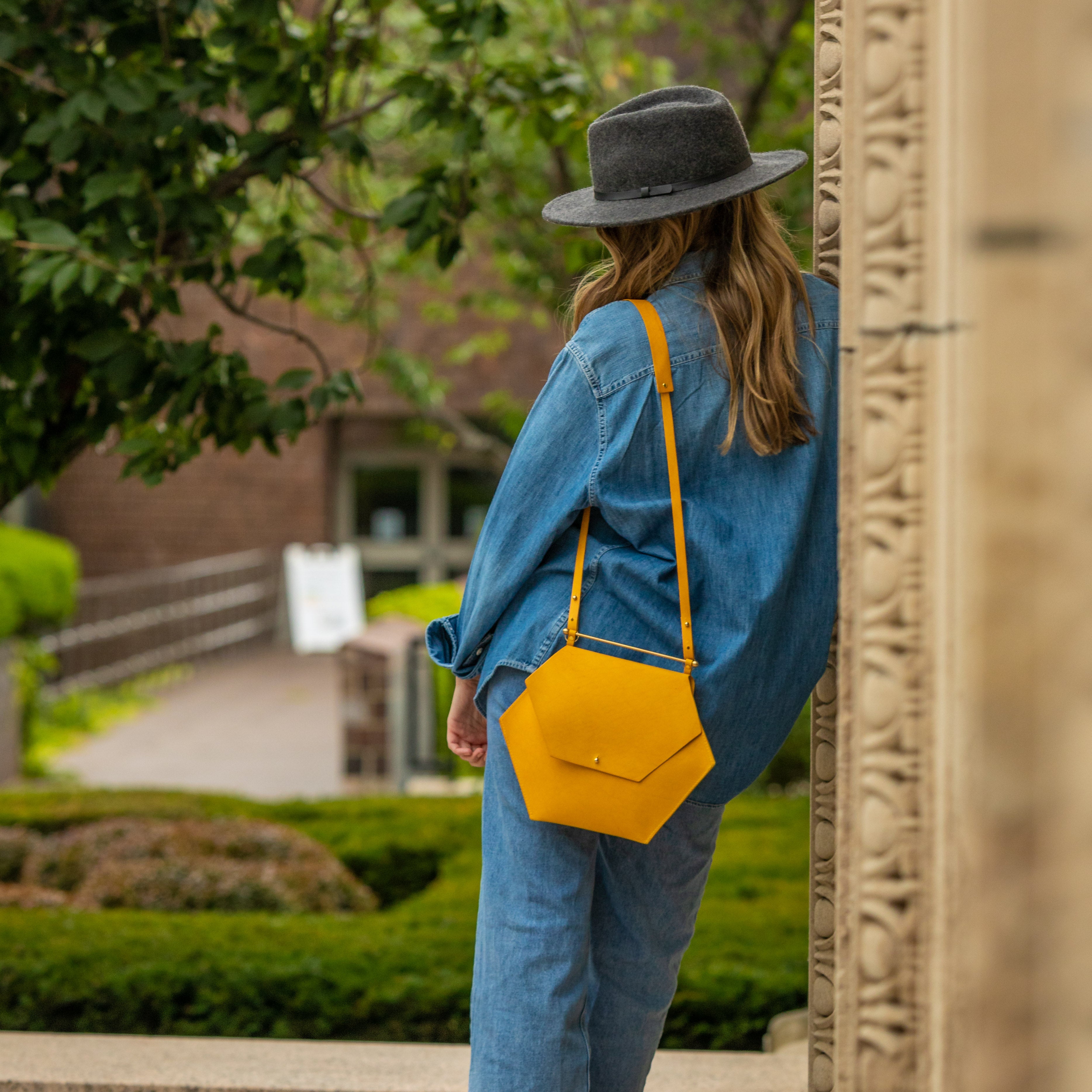 Sixes Bag Large | Saffron