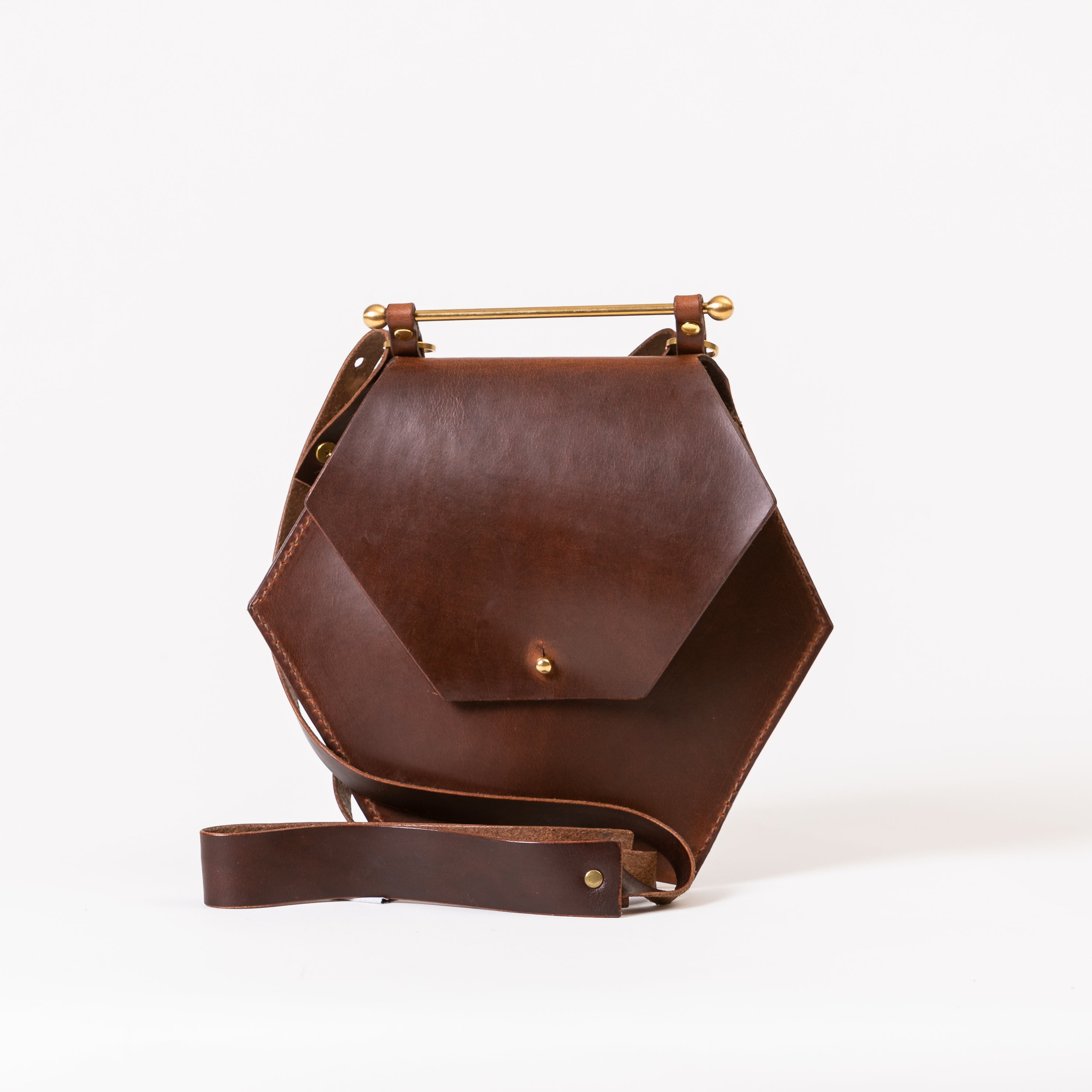 Sixes Bag Small | Mahogany
