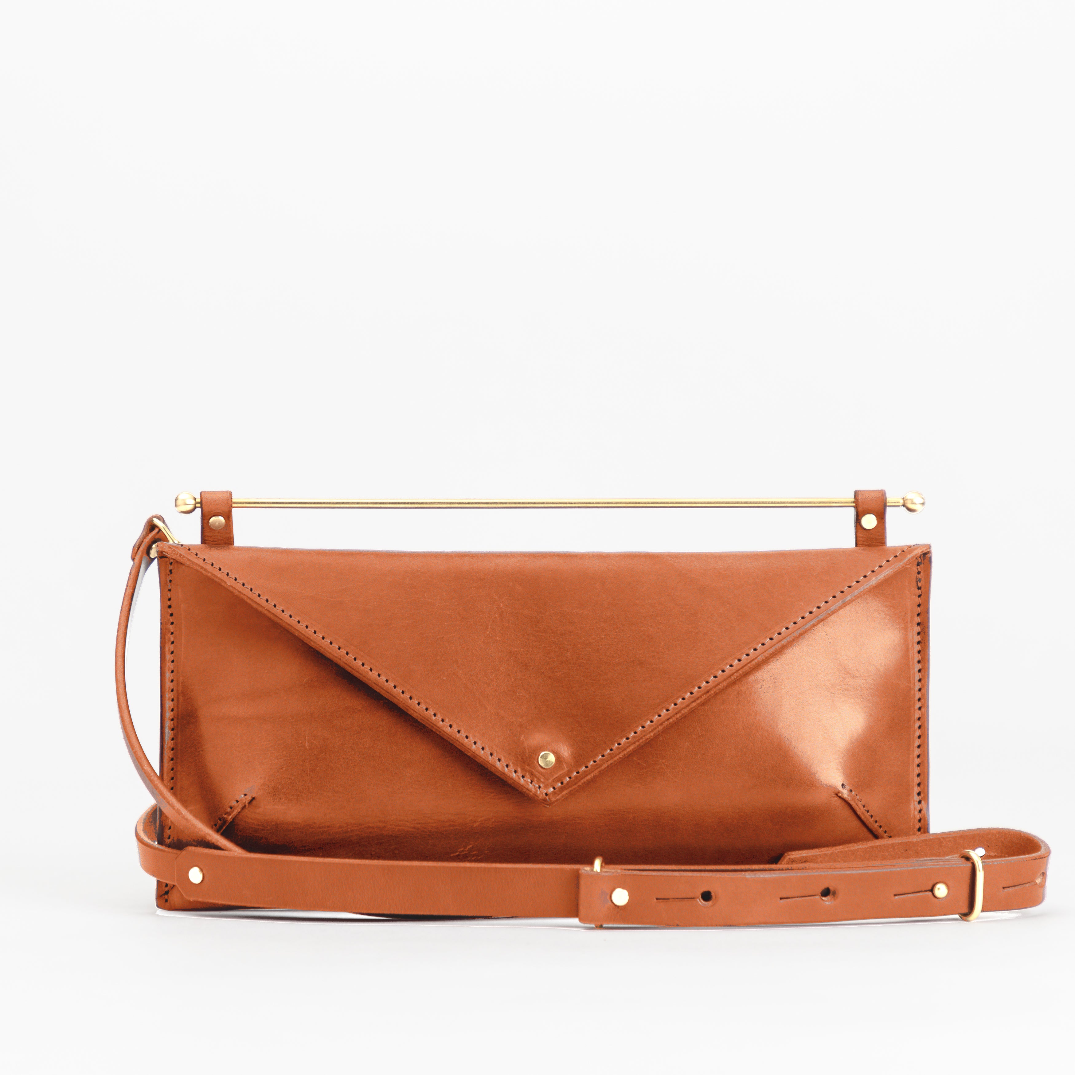 East West Envelope | Hazelnut