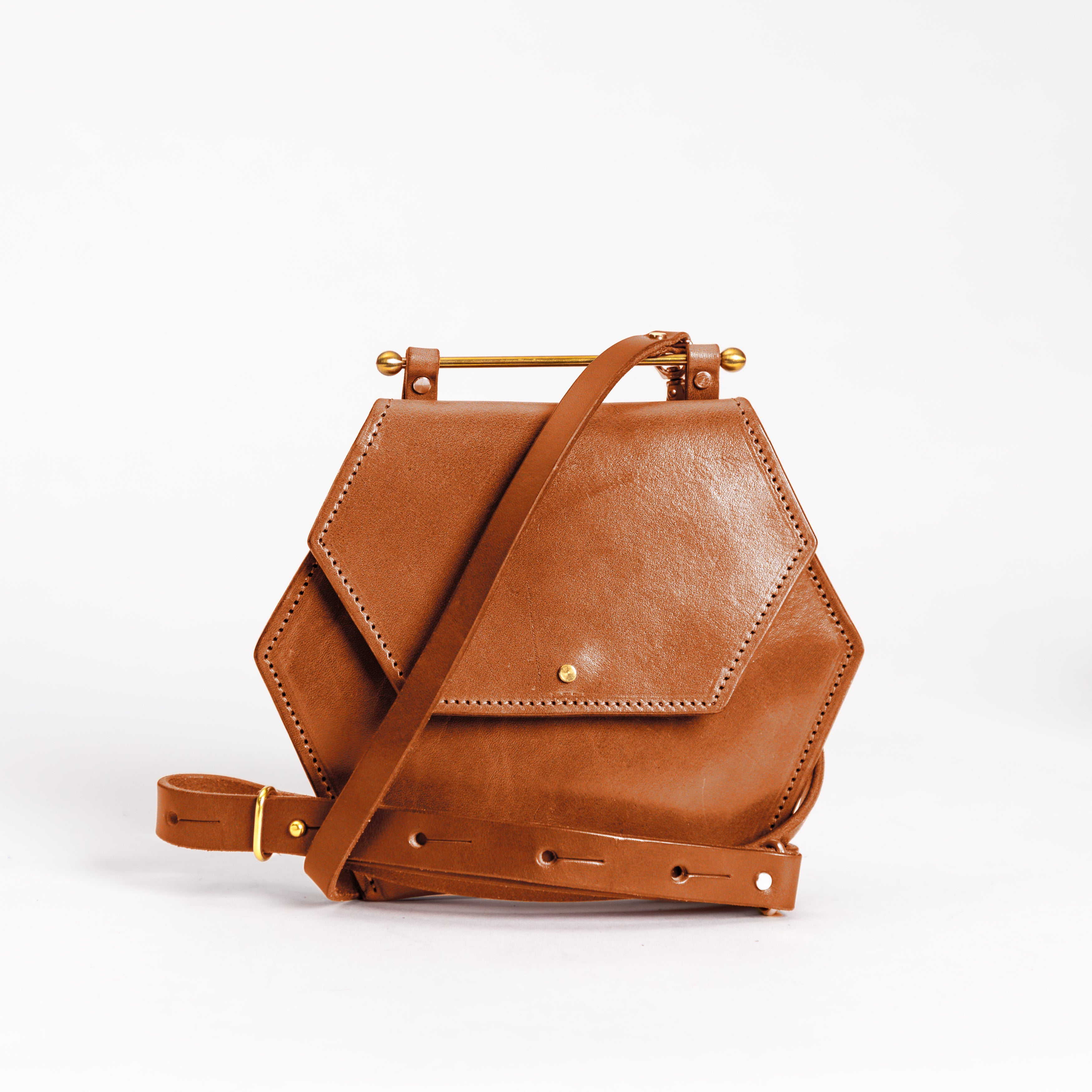 Honeycomb Bag Small | Hazelnut