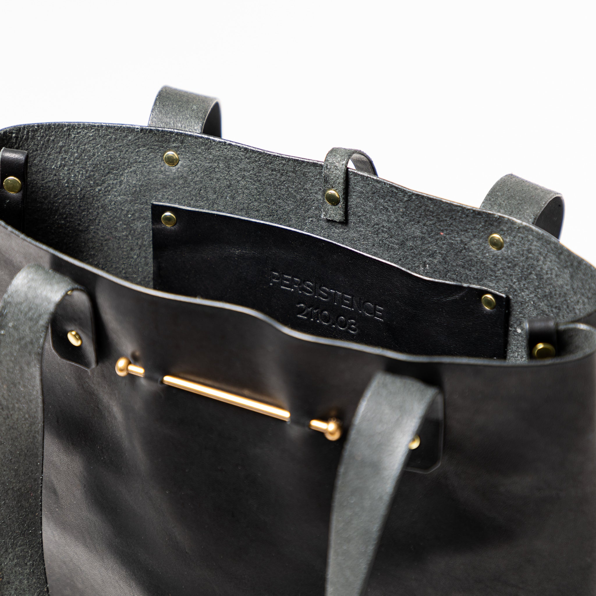 The Vault | North South Tote Small | Black