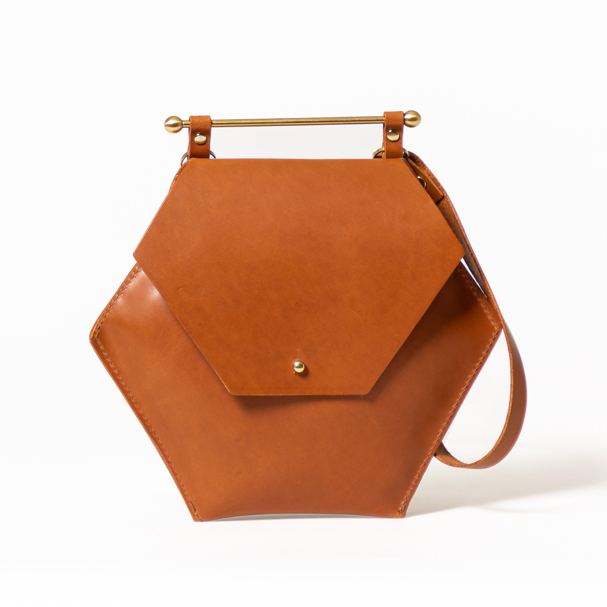 Sixes Bag Small | Cognac