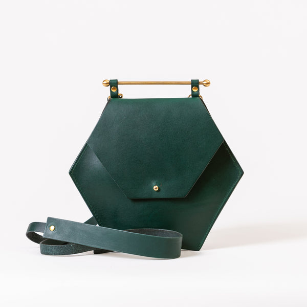 Small Hexagon Bag | Forest