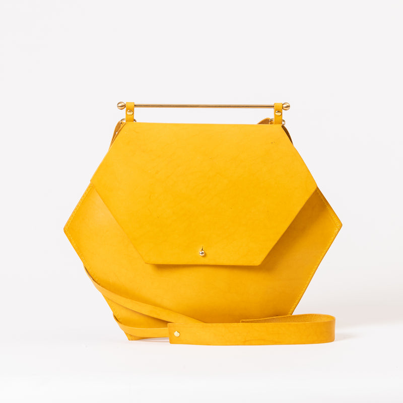 Large Hexagon Bag | Sunshine